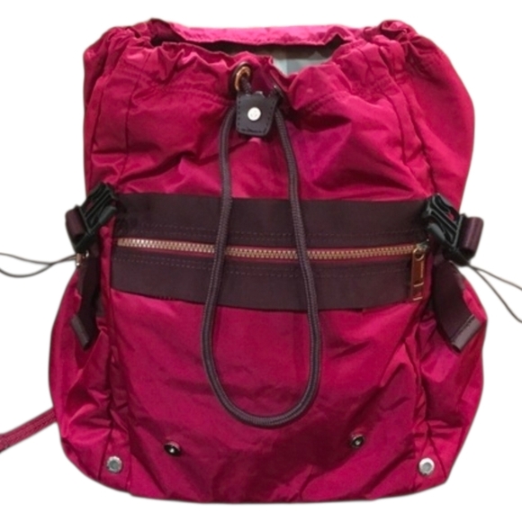 Lululemon Rucksack Yogini Traveling Backpack Bumble Berry Bordeaux Drama 1P main image 8